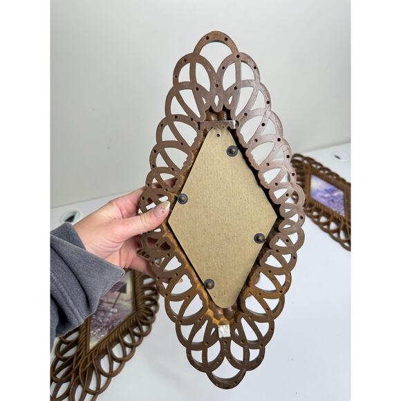 Country Farm Themed Wall Plaques Vintage Wall Art Mid Century kitsch by Homco - Picture 6 of 6